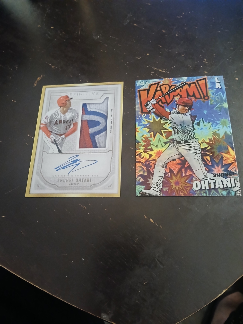 2 Shohei Ohtani Signature Facsimile And Kaboom Both Novelty Not Orignal